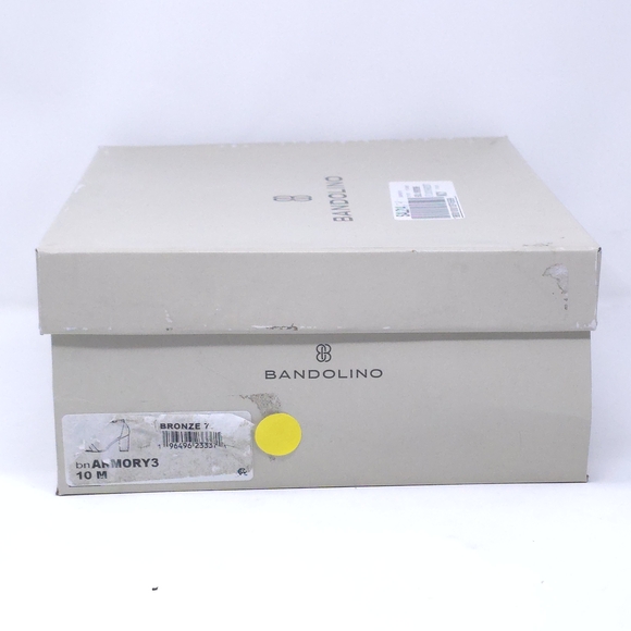 Bandolino Armory Bronze Glitter Strappy Heeled Sandals Size 10M - Picture 12 of 12